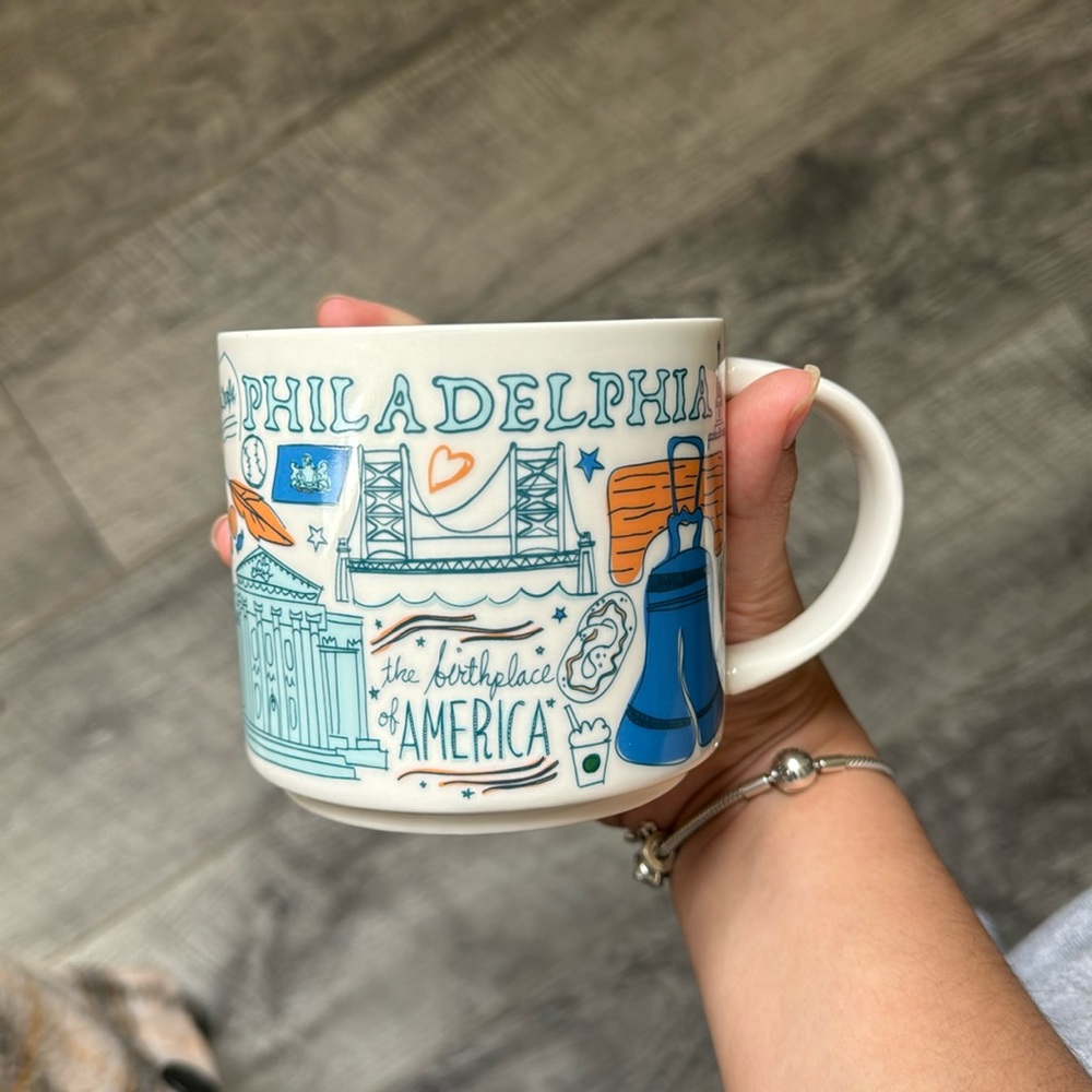 Starbucks been there series mug Philadelphia